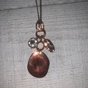 Rose Gold Charm Necklace